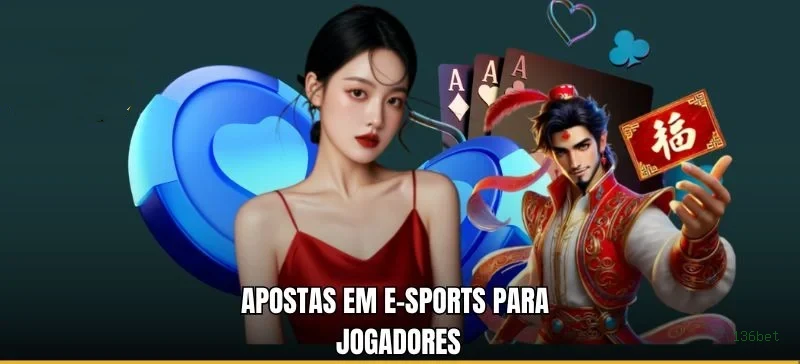 Imagem promocional das apostas esportivas da 136bet
